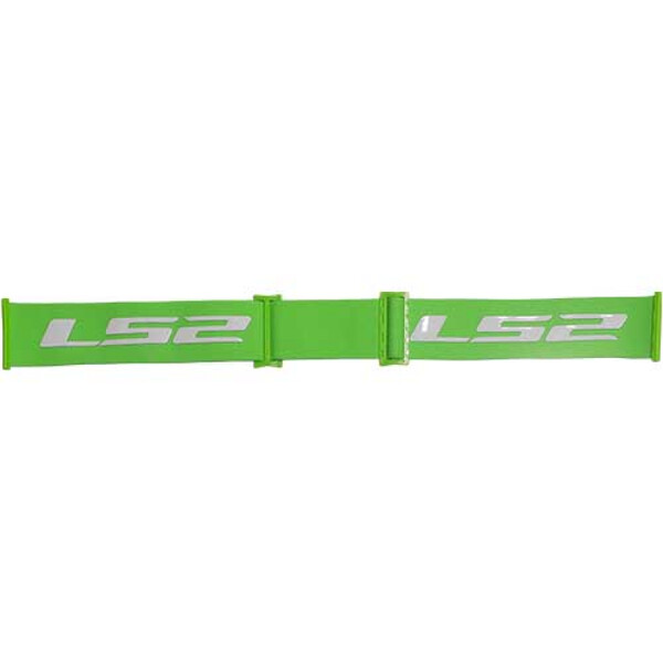LS2 AURA GOGGLE H-V STRAP Verde