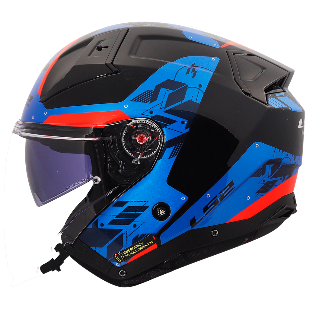LS2 OF603 Infinity II Nightline Blue RED-06 3XL