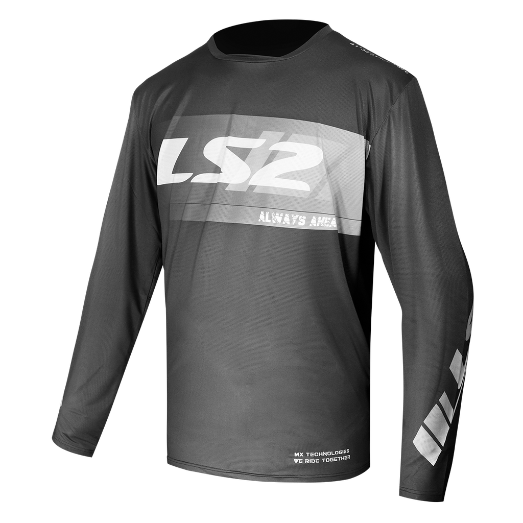 LS2 Gravel Jersey Black Dark Grey 3XL
