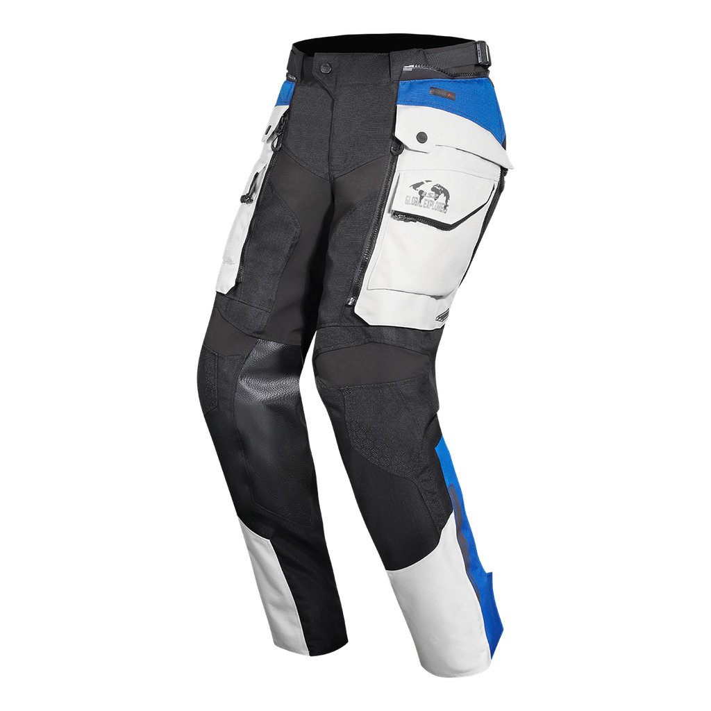 LS2 Breakout Man Pant Grey Black Blue 3XL