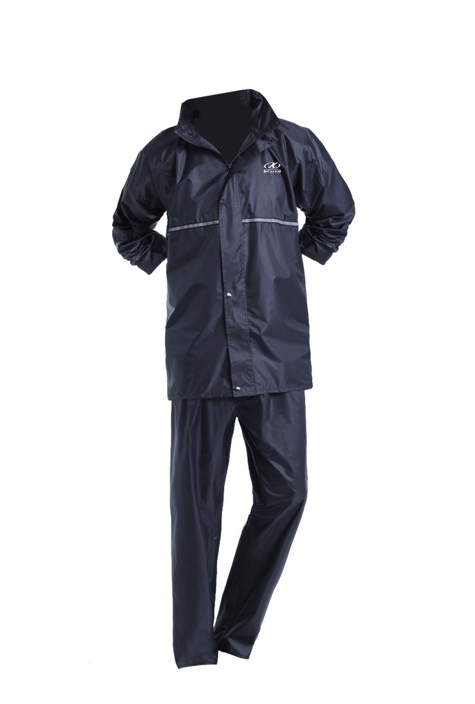 KUM Traje Impermeable 2 Piezas Negro Mod. Brun 108268