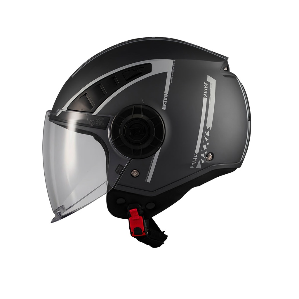 Casco Axxis OF513B Metro S Siris C2 Mate