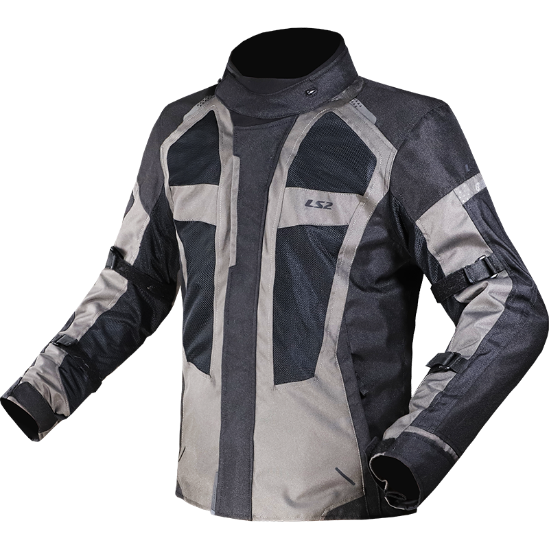 LS2 SCOUT MAN JACKET BLACK DARK GREY