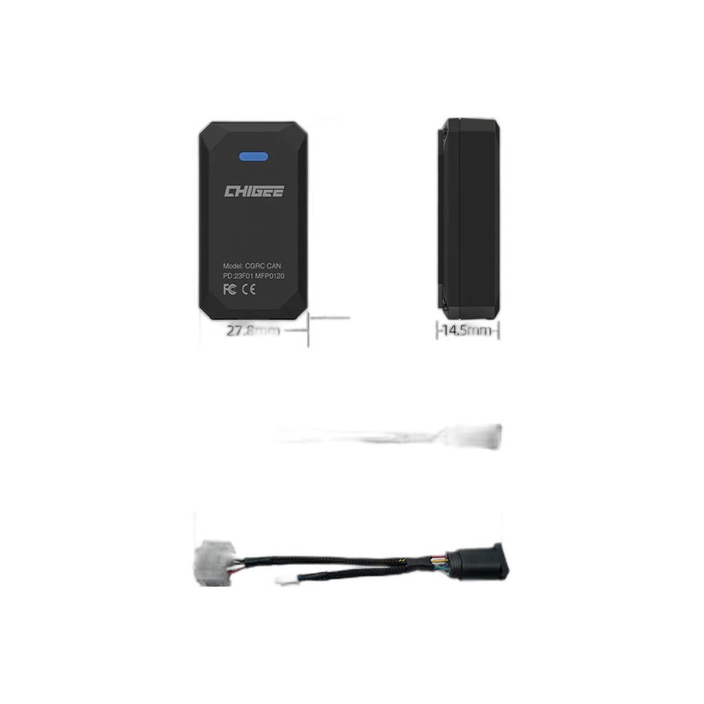 [MFP0120] Control Remoto Chigee RC CAN BMW 4 Pines Para AIO