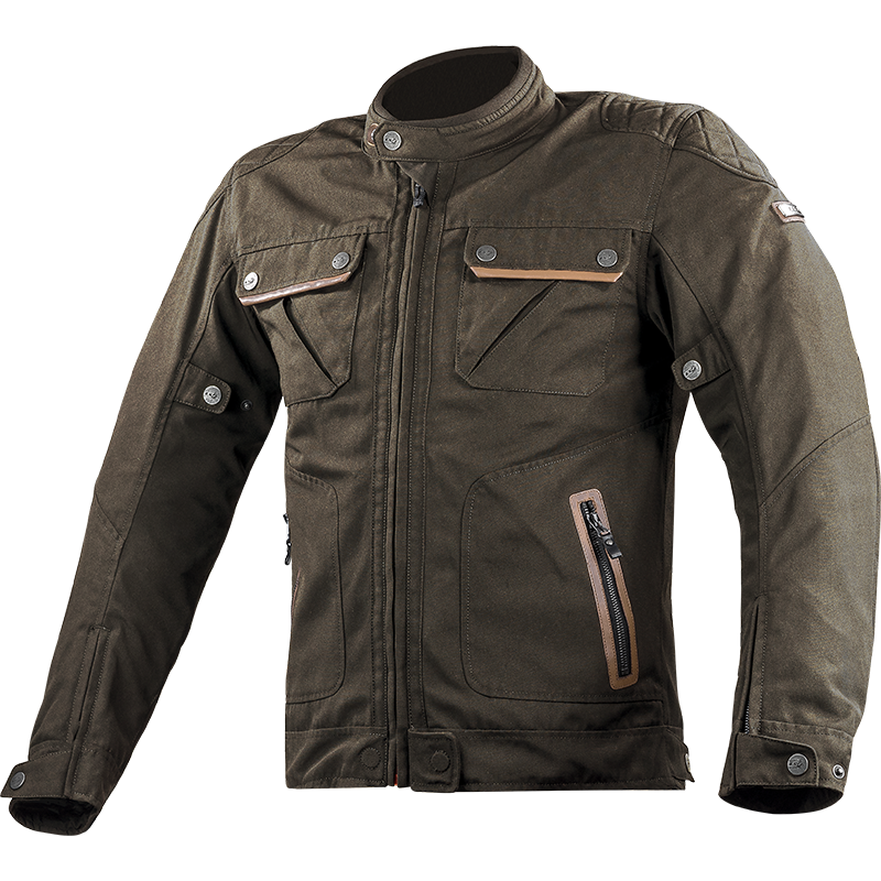 [64030C0164S] Chaqueta Hombre LS2 BULLET Marrón (S)