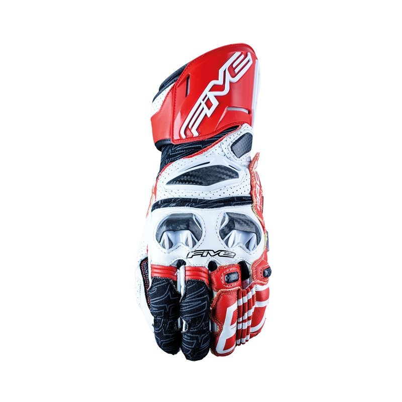 Guantes Five Rfx Race V2 Blanco / Rojo