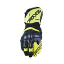 Guantes Five Rfx Wp Negro / Amarillo Fluor
