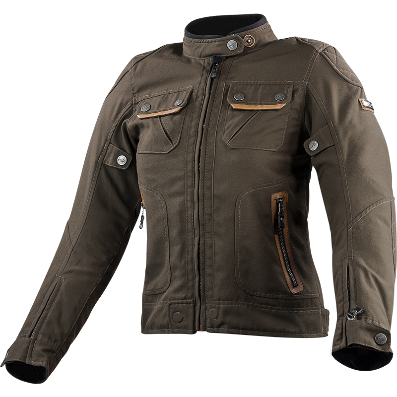 [64030C0064XS] Chaqueta Moto LS2 Bullet Mujer Marrón (XS)