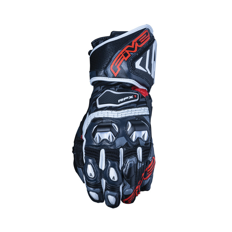 Guantes Five RFX1 Replica Camo/Rojo