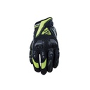Guantes Five Stunt Evo Airflow Negro / Amarillo Fluor