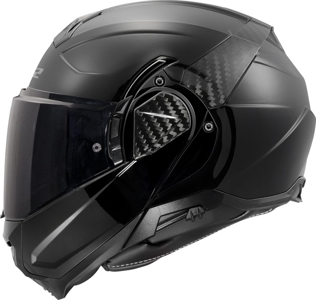 LS2 FF910 ADVANT II SOLID Brillo Negro