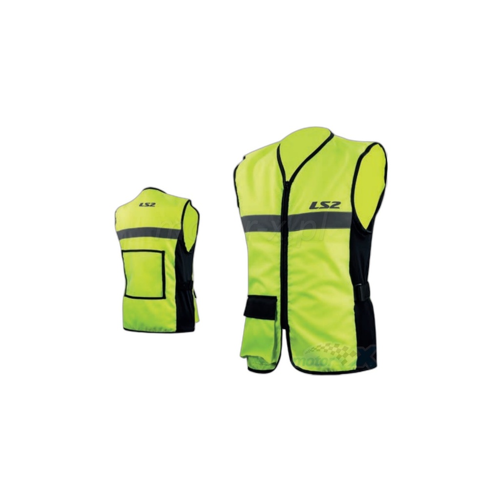 [820642VES54S] Accesorio Moto LS2 Vest Hi-vis Amarillo (S)