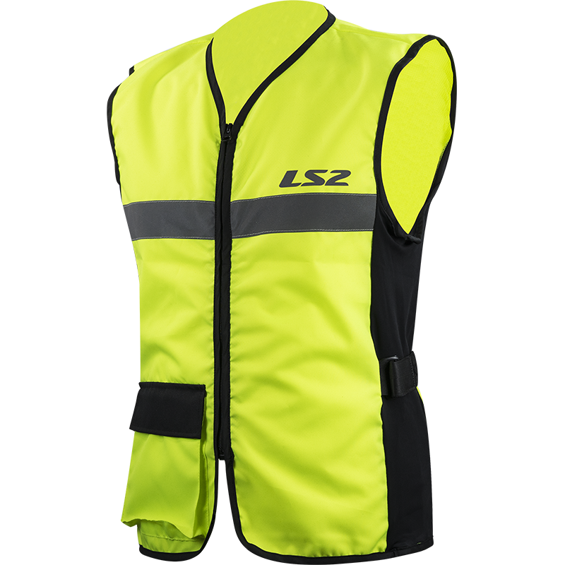 [820642VES54S] Chaleco LS2 HI-VIS Amarillo (S)