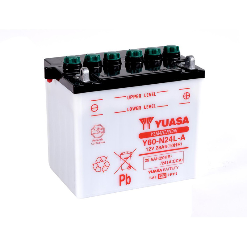 BATERÍA YUASA Y60-N24L-A