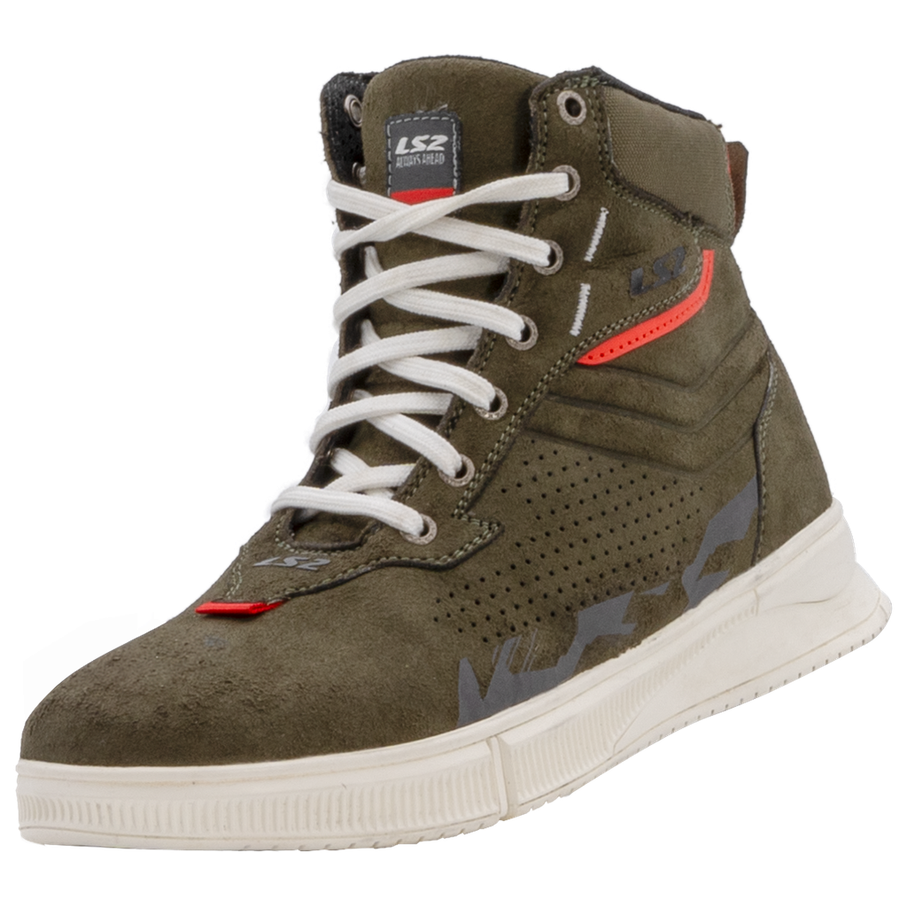 [71100C016139] LS2 CHROME MAN BOOTS GREEN 39 (39)