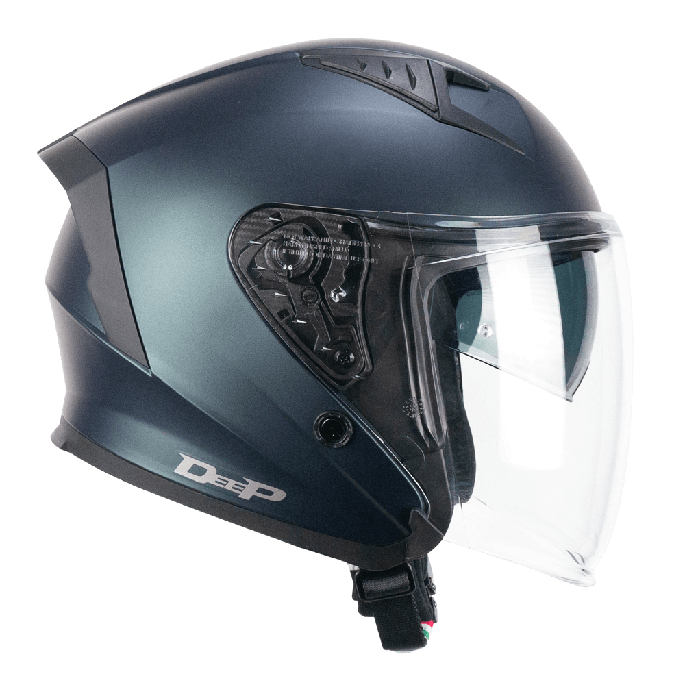 Casco Jet CGM 127A Deep Mono Petróleo Satinado