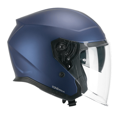 Casco Jet CGM 136A RNA Mono Azul Satinado