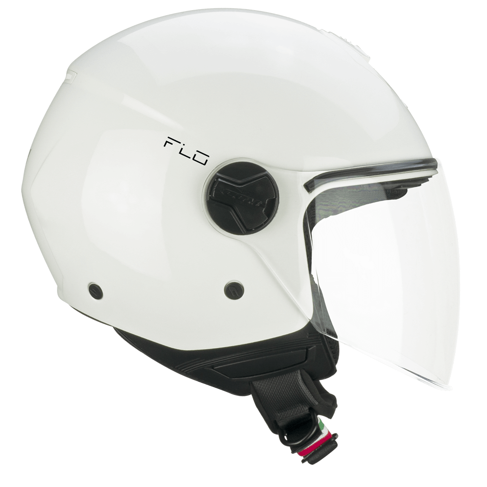 Casco Jet CGM 167A FLO Mono Blanco Larga