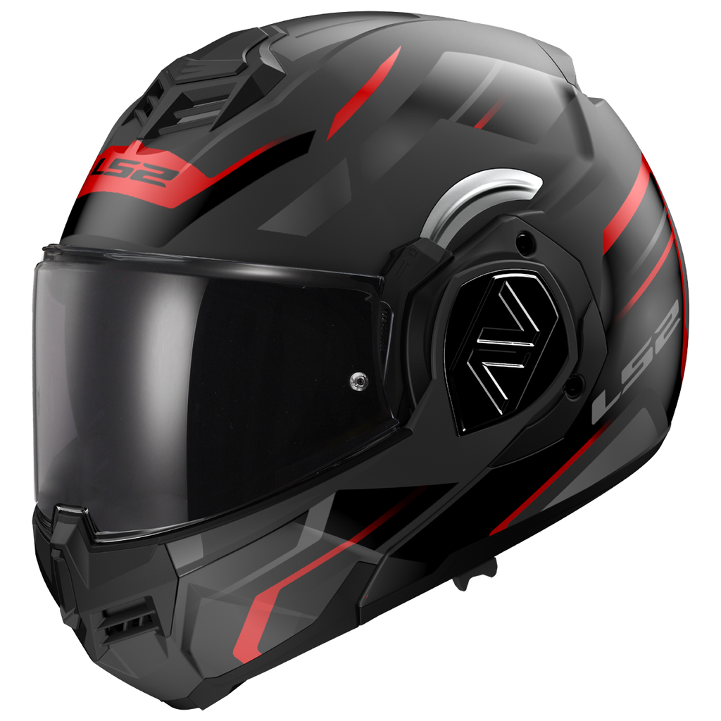 [569063732XS] LS2 FF906 ADVANT KUKA MATT BLACK RED-06 (XS)