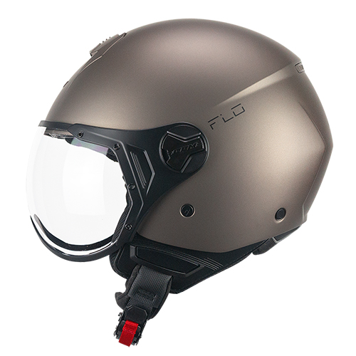 Casco Jet CGM 167A FLO Mono Topo Satinado Perfilada
