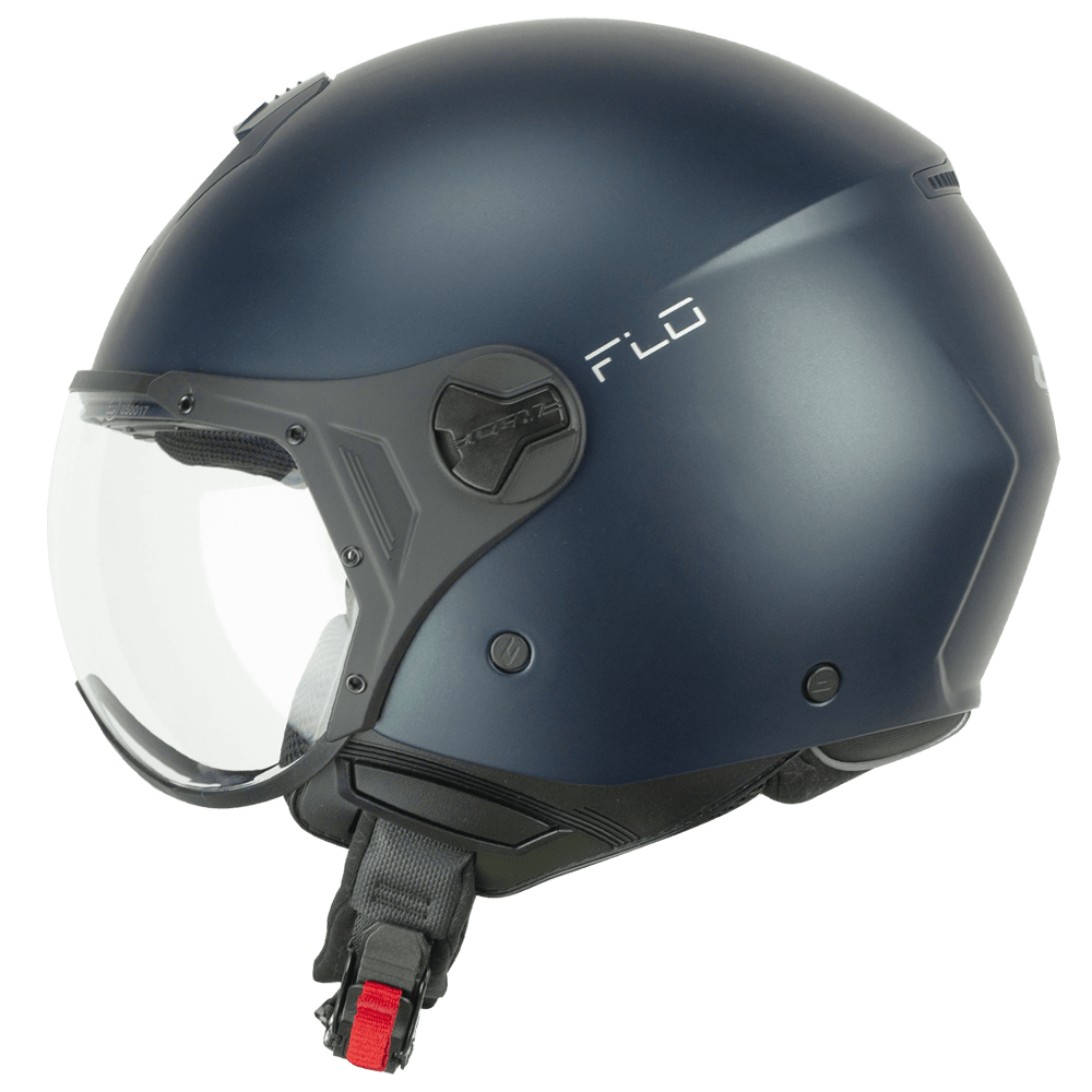 [167A-ASA-28 A0] Casco Jet CGM 167A FLO Mono Petróleo Satinado Perfilada (XXS)