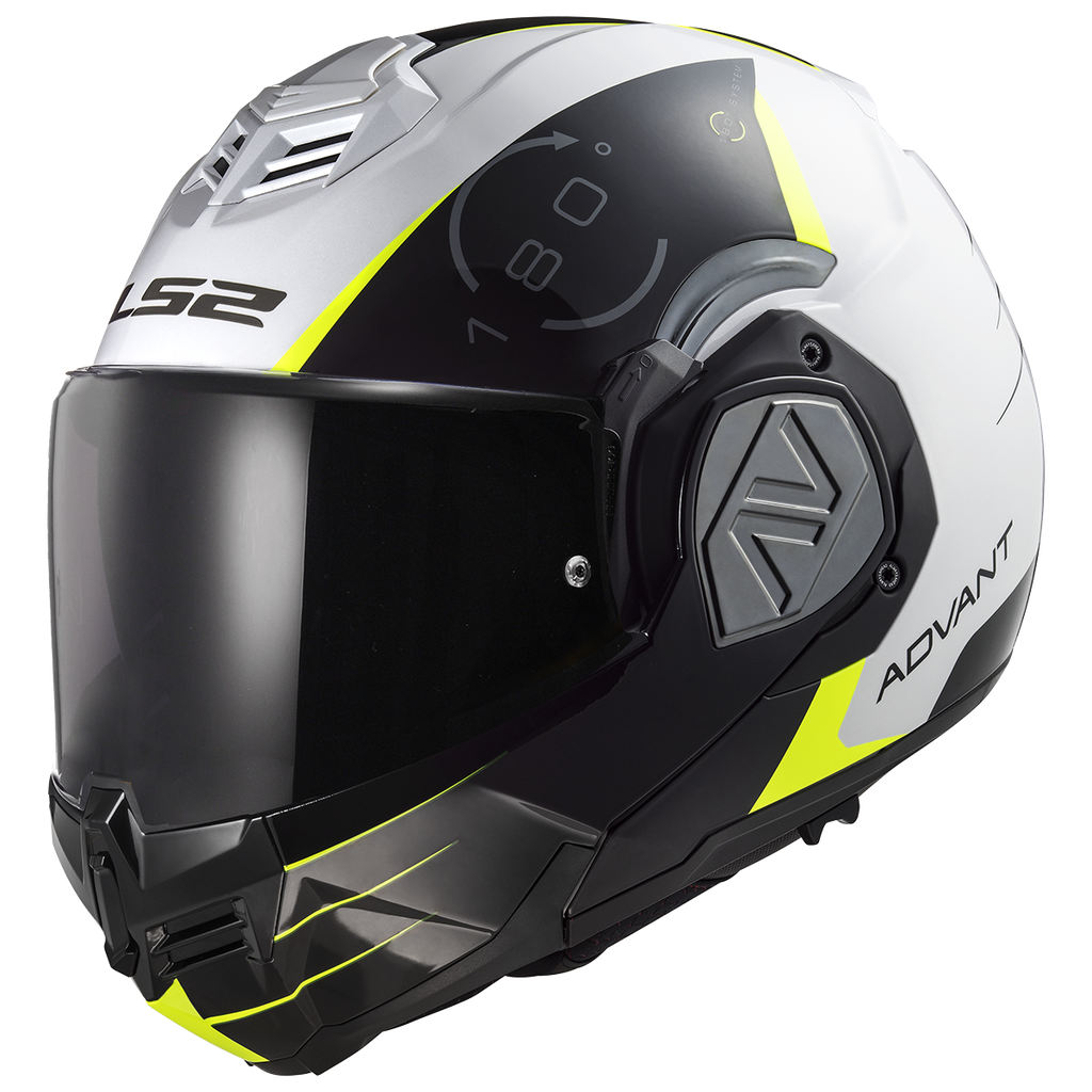 [569063102XS] LS2 FF906 ADVANT CODEX WHITE BLACK-06 (XS)