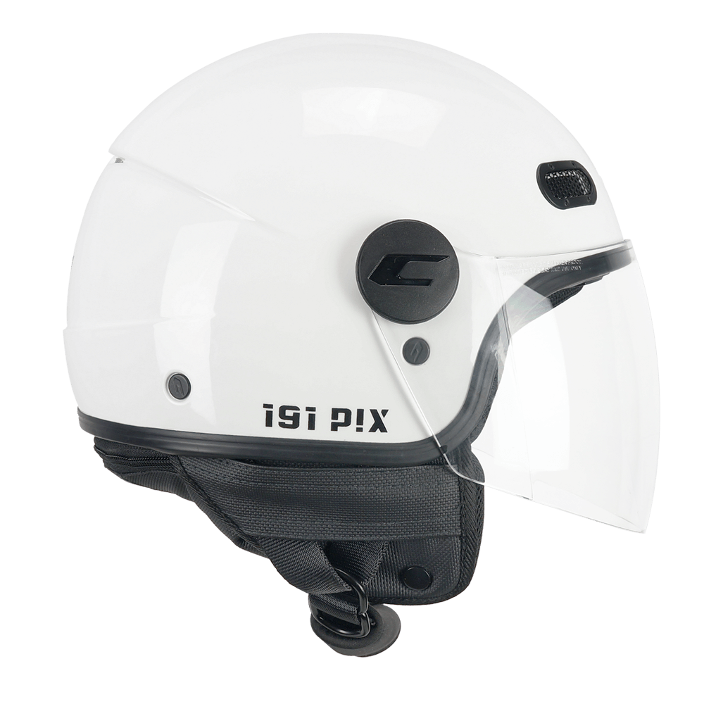 [191A-ALA-14 A1] Casco Jet CGM 191A PIX Mono Blanco Larga (XS)