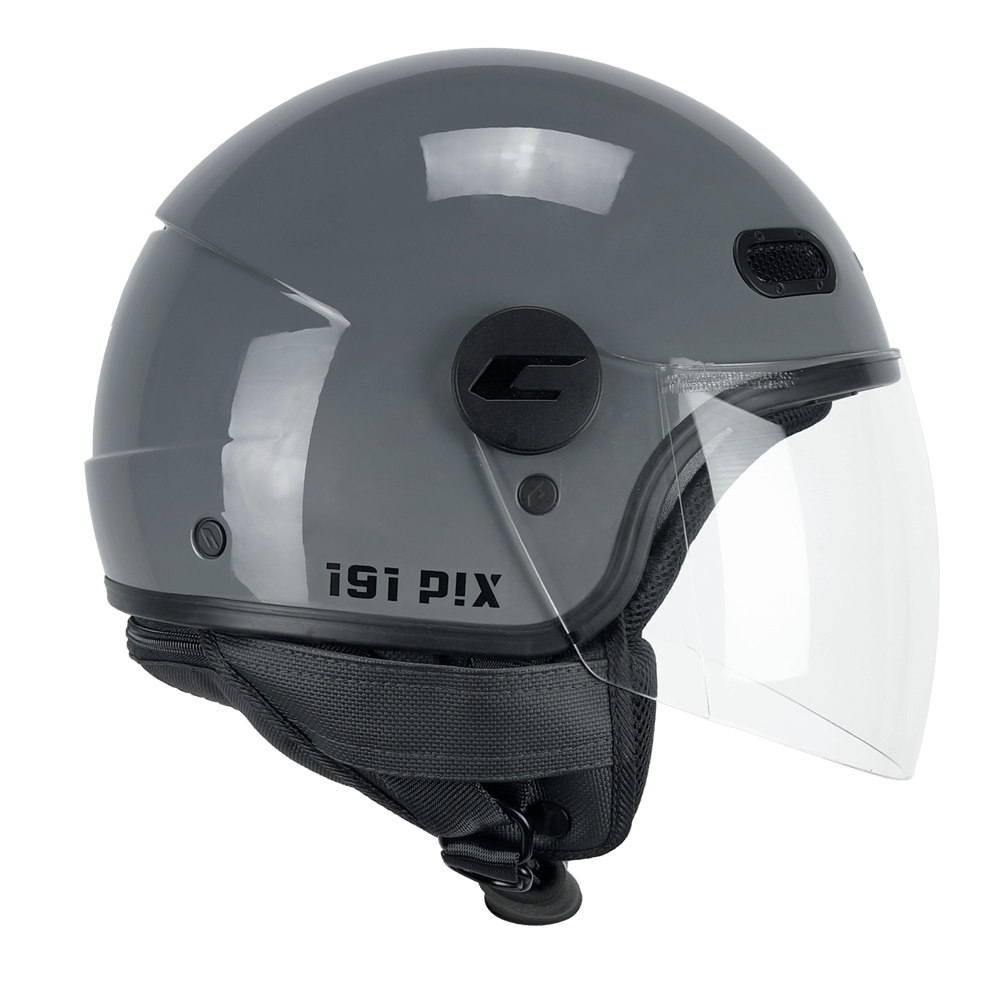 Casco Jet CGM 191A PIX Mono Gris Larga