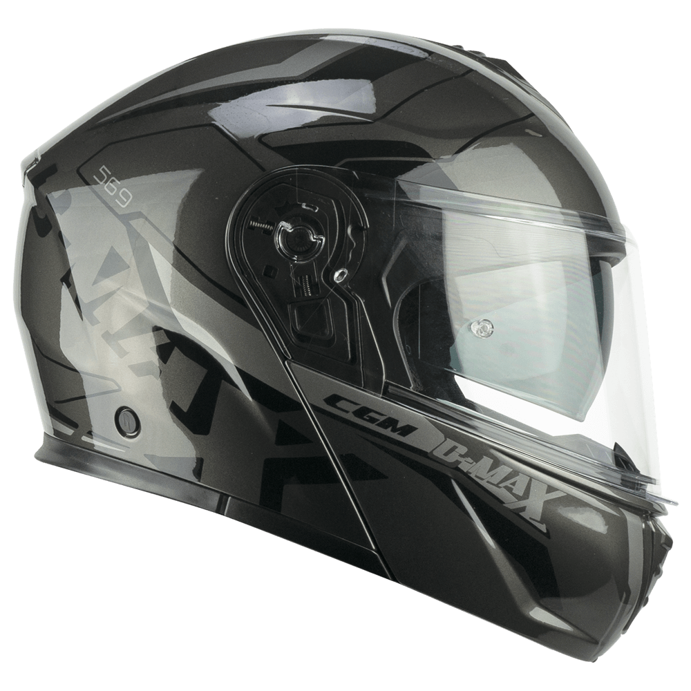 Casco Modular CGM 569G C-max City Grafito Negro