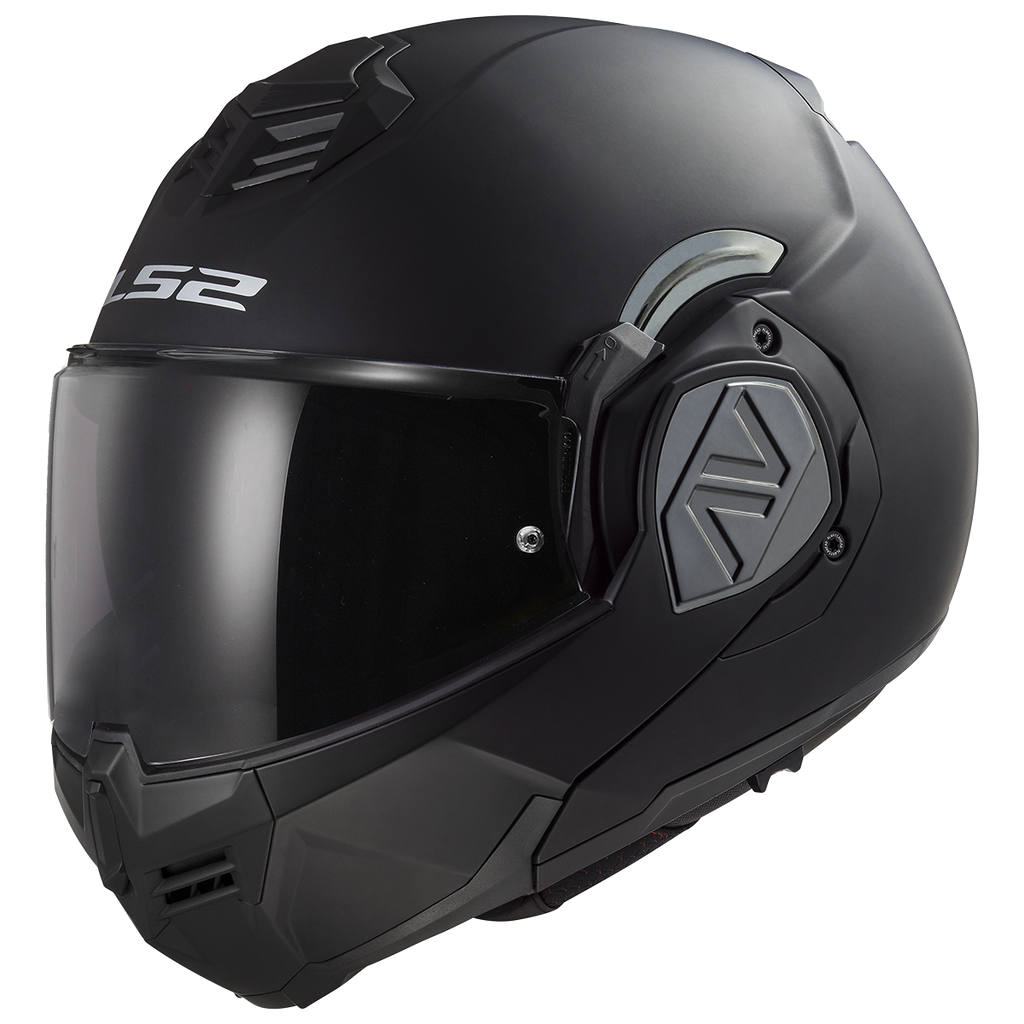 Casco Moto Modular LS2 FF906 Advant Sólido Mate Negro