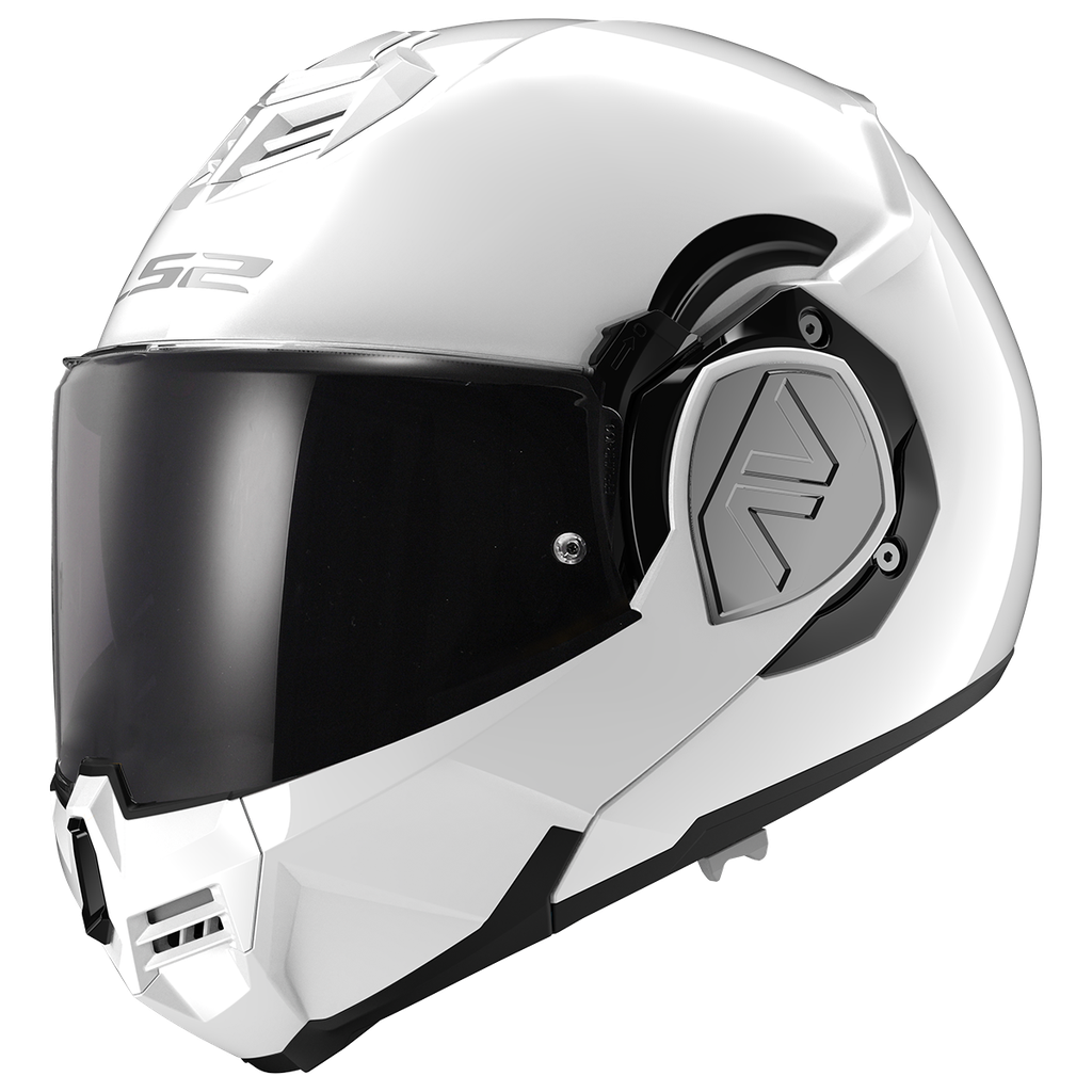 Casco Moto Modular LS2 FF906 Advant Sólido Blanco
