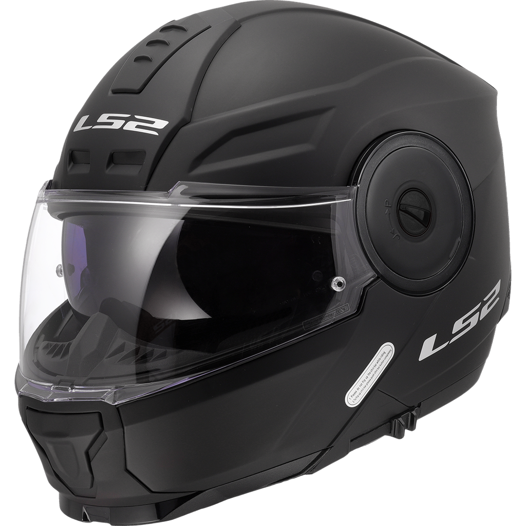 LS2 FF902 SCOPE II SOLID BLACK-06 Mate