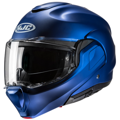 [18923506] Casco HJC F100 Azul Metálico Semibrillante (XS)