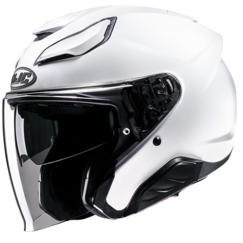 HJC F31 PEARL WHITE