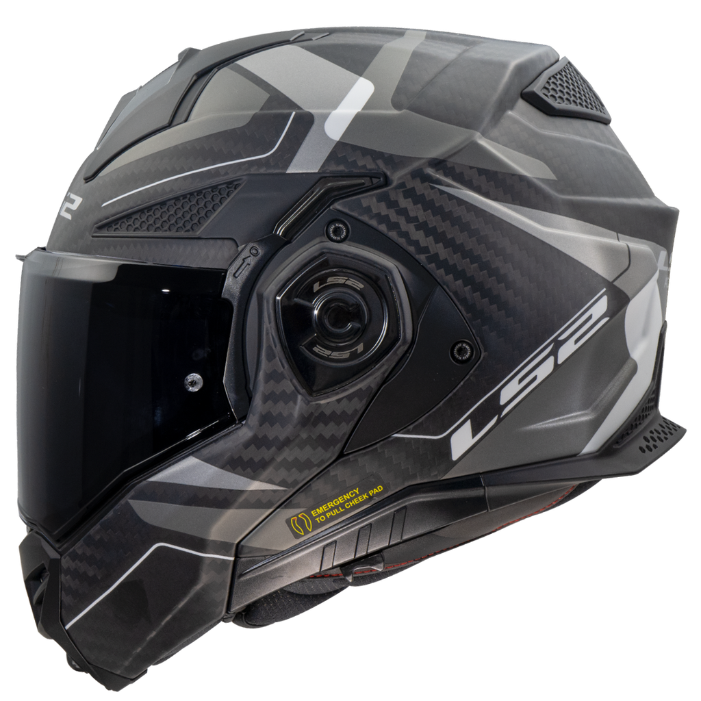 LS2 FF901 ADVANT X C HORIZON GREY-06 Plateado