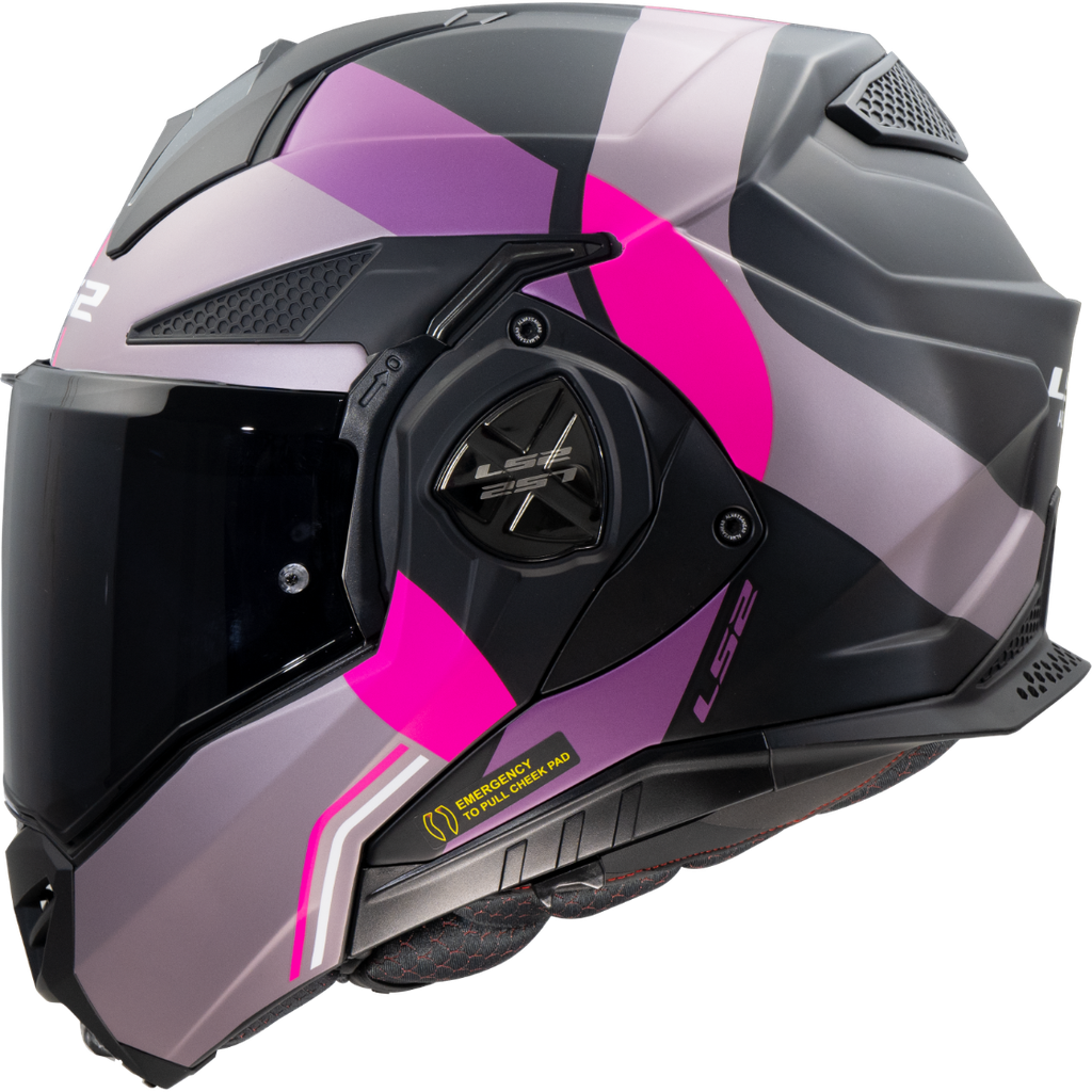 [569012465XS] LS2 FF901 ADVANT X ULTRA GREY PURPLE-06 (XS)