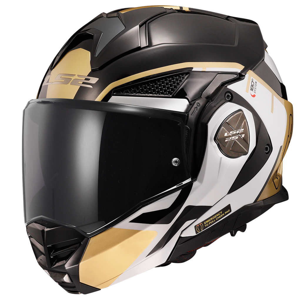 [569012212XS] LS2 FF901 ADVANT X METRYK BLACK GOLD-06 (XS)