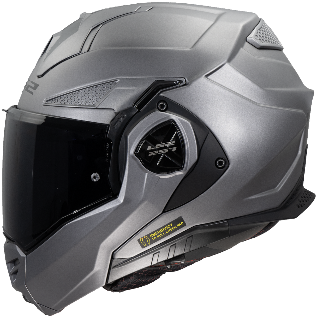 [569011007XS] LS2 FF901 ADVANT X SOLID TITANIUM-06 Mate (XS)