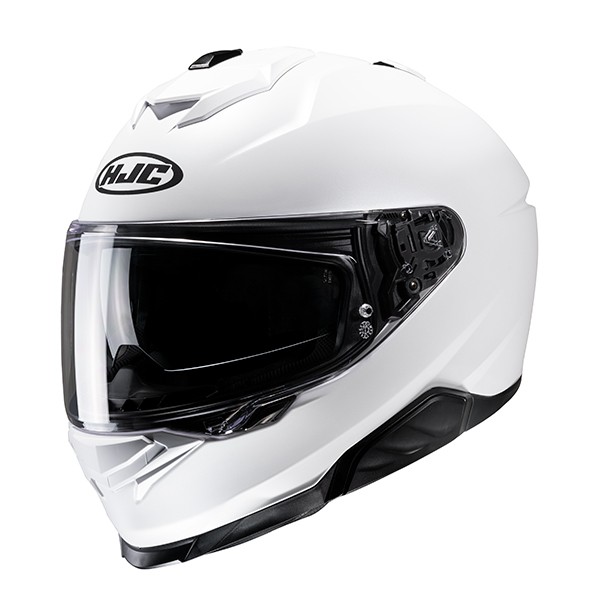 HJC i71 SEMI FLAT PEARL WHITE
