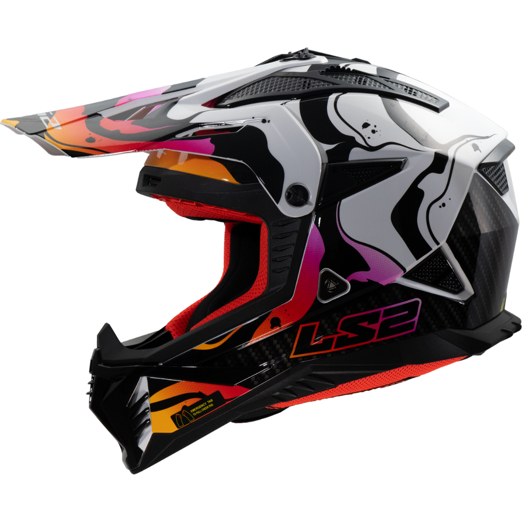 [467082202XS] LS2 MX708 FAST II WASH WHITE-06 (XS)