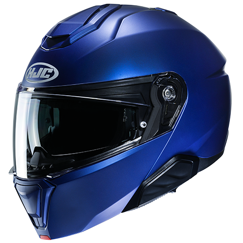 HJC i91 SEMI FLAT METALLIC BLUE
