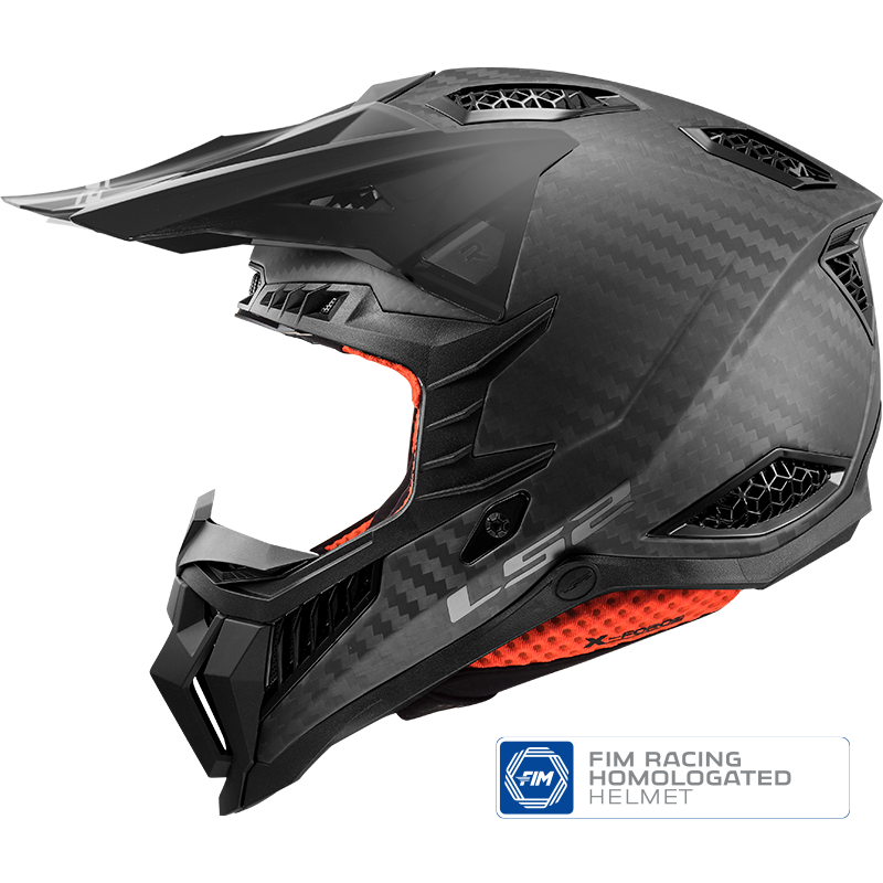 [467031198XS] LS2 MX703 C X-FORCE PRO FIM MATT CARBON-06 (XS)
