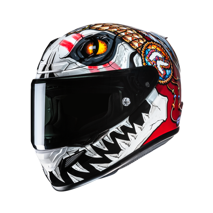 [13040105] Casco HJC RPHA12 Skully MC1 (XXS)