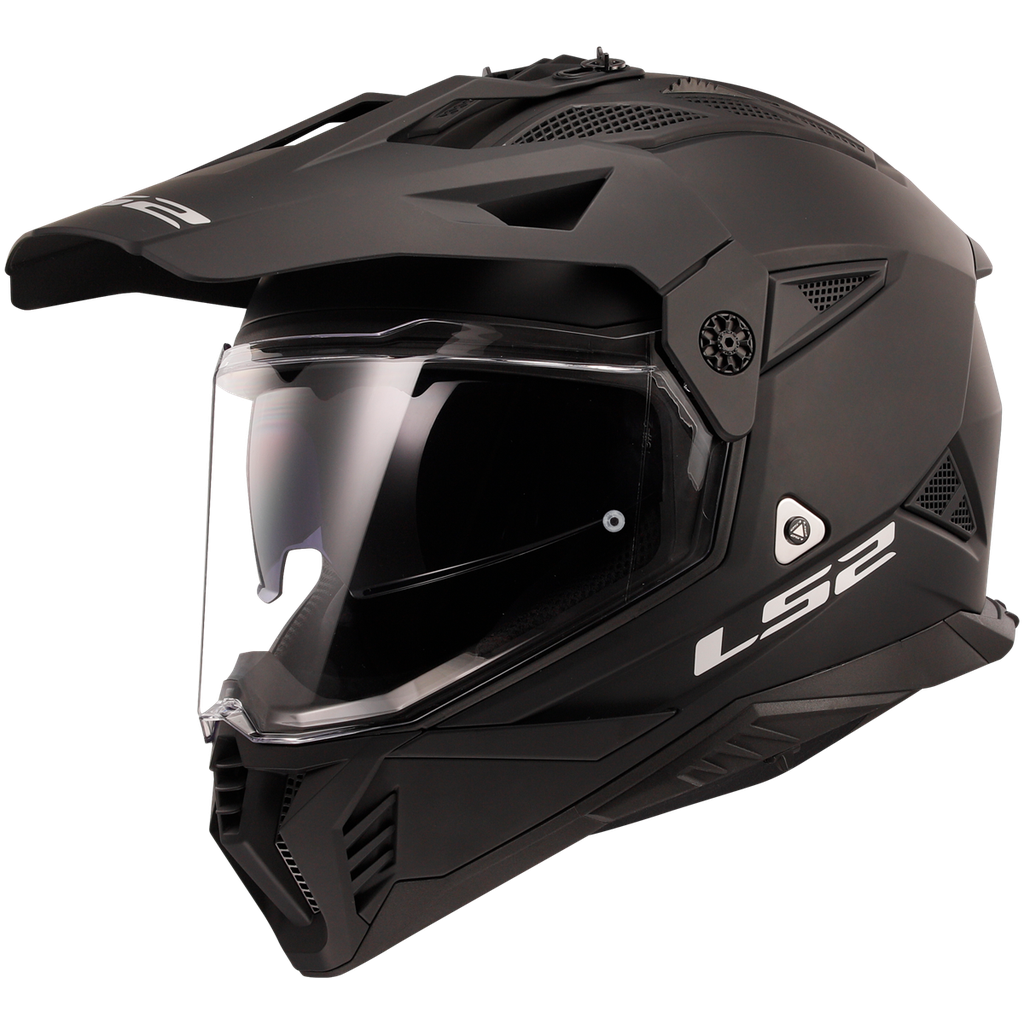 [467021011XS] Casco Moto Cross LS2 MX702 Pioneer II Mate Negro (XS)