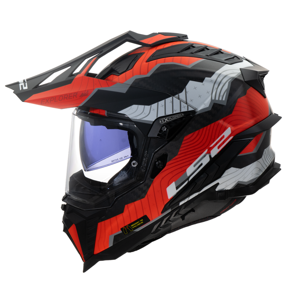 LS2 MX701 EXPLORER C TRICK WHITE RED-06