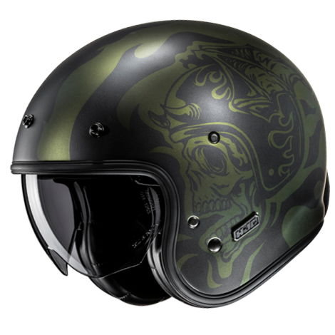 Casco HJC V31 Flame MC4SF