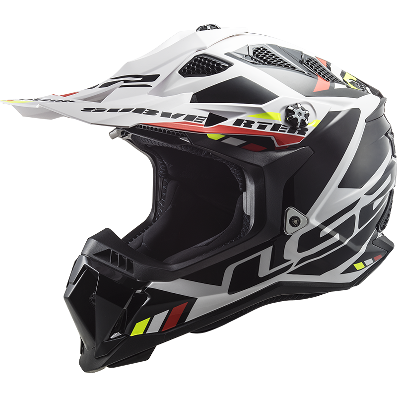 LS2 MX700 SUBVERTER STOMP BLACK-06 Blanco