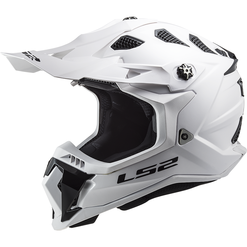 [467001002XS] LS2 MX700 SUBVERTER SOLID WHITE-06 Brillo (XS)