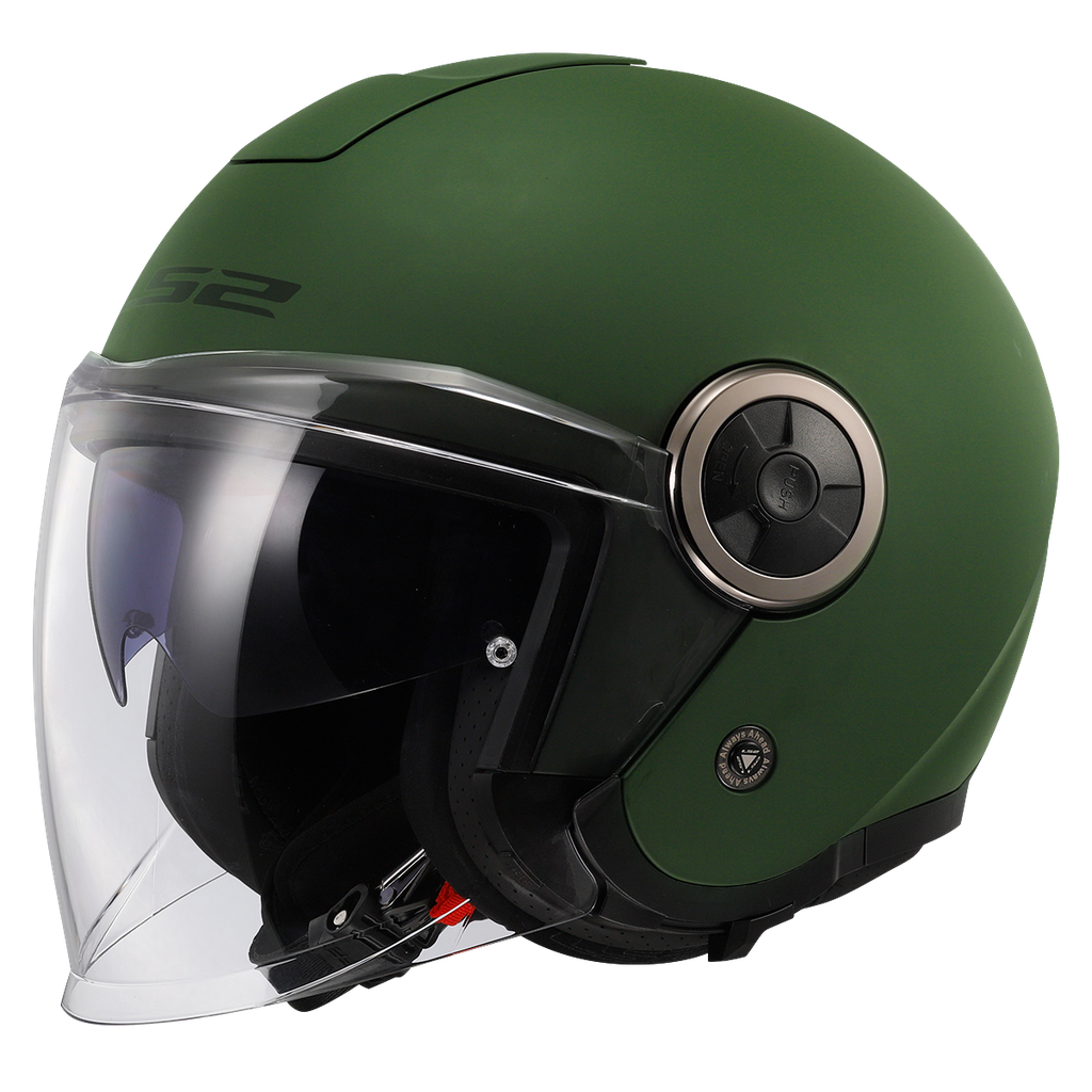 LS2 OF620 CLASSY SOLID MILITARY GREEN-06 Mate