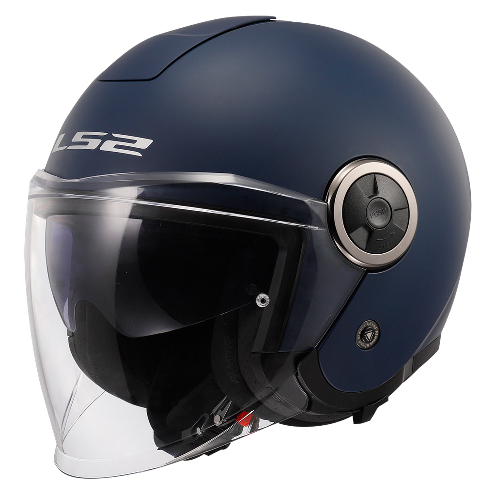LS2 OF620 CLASSY SOLID NAVY BLUE-06 Mate